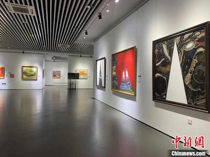 展览现场。　刘锡菊 摄